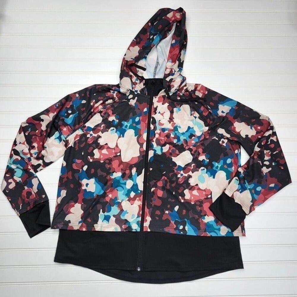 Xersion Women's Lightweight Hooded Jacket - XL